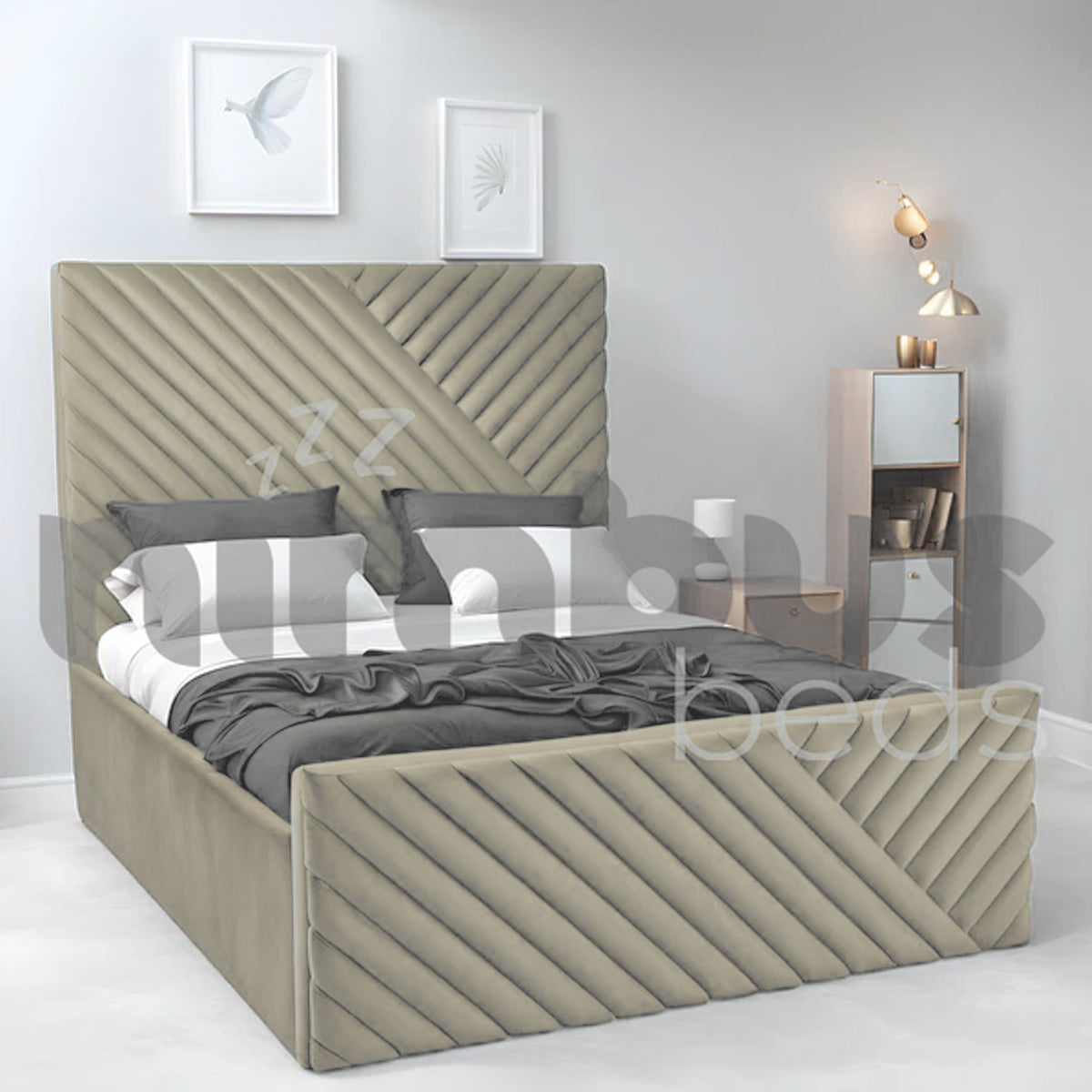 Intense Fraser Bed Frame - Nimbus Beds