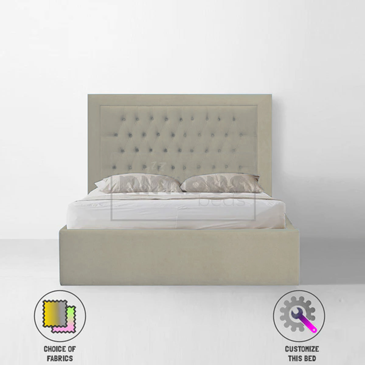 Chesterfield Bumper Bed Frame - Nimbus Beds
