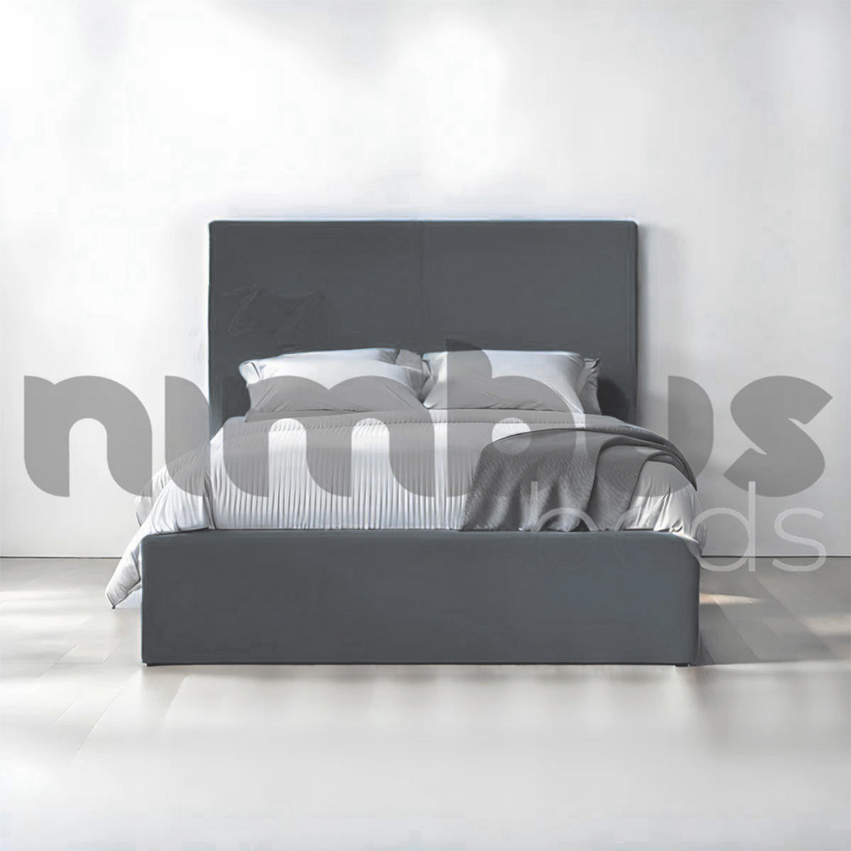 Two Square Panel Bed Frame - Nimbus Beds