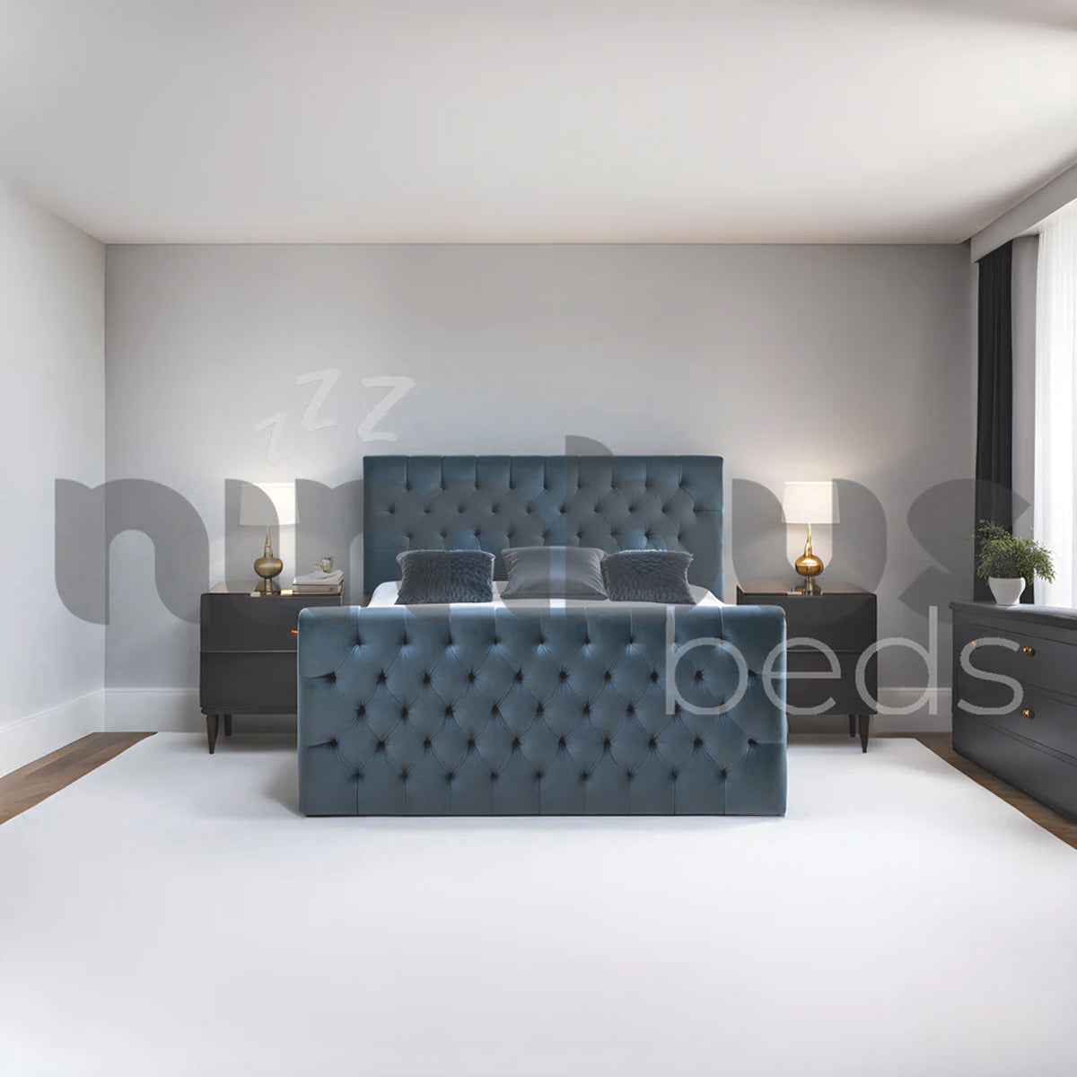 Chesterfield Luxury Bed Frame - Nimbus Beds