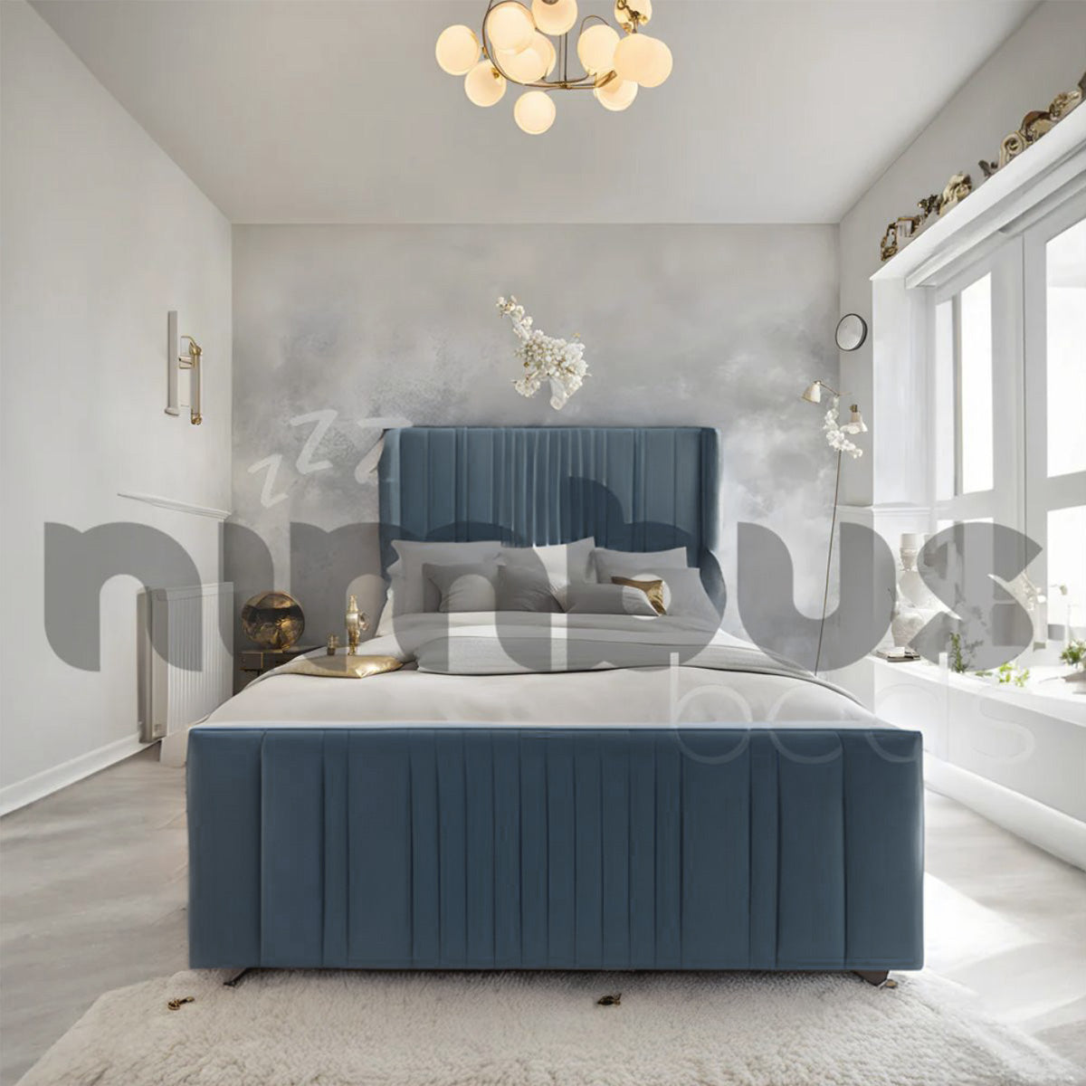 Rio Bed Frame (with Wings) - Nimbus Beds