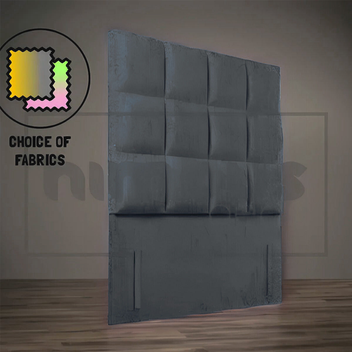 Floor Standing 12 Square Headboard - Nimbus Beds