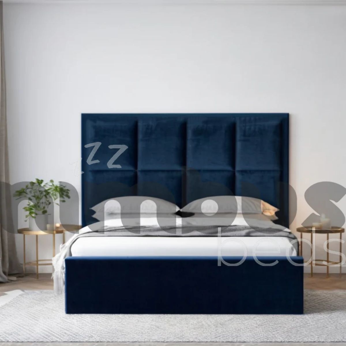 Eight Square Panel Bed Frame - Nimbus Beds
