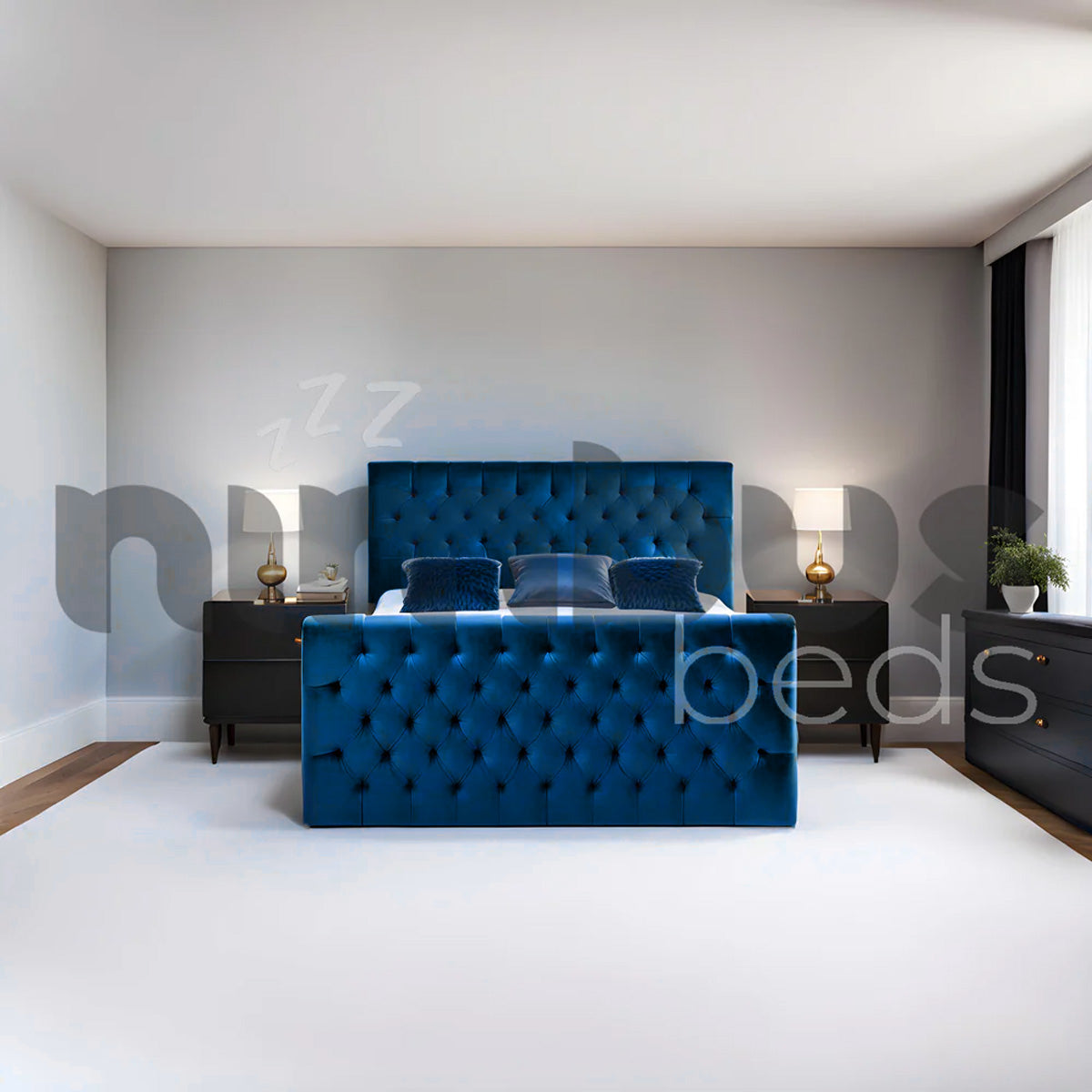 Chesterfield Luxury Bed Frame - Nimbus Beds