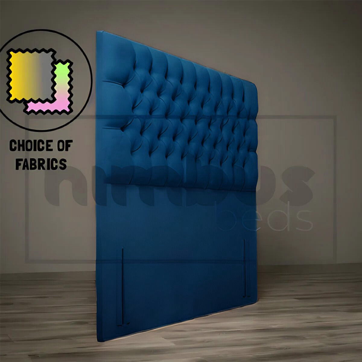 Floor Standing Chesterfield Headboard - Nimbus Beds