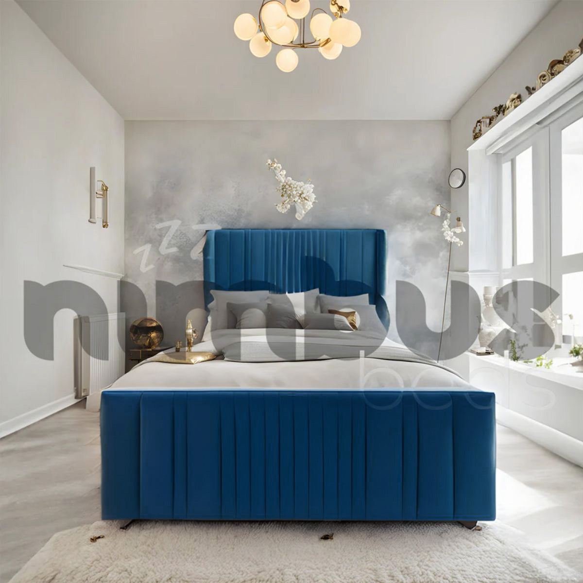 Rio Bed Frame (with Wings) - Nimbus Beds