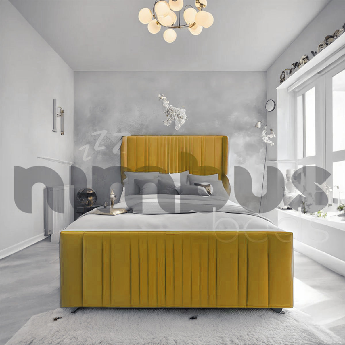 Rio Bed Frame (with Wings) - Nimbus Beds