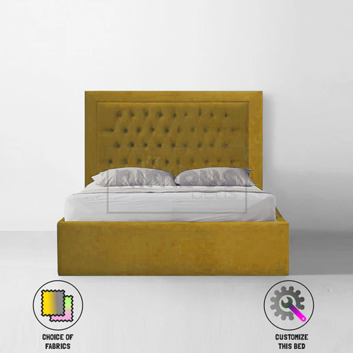 Chesterfield Bumper Bed Frame - Nimbus Beds