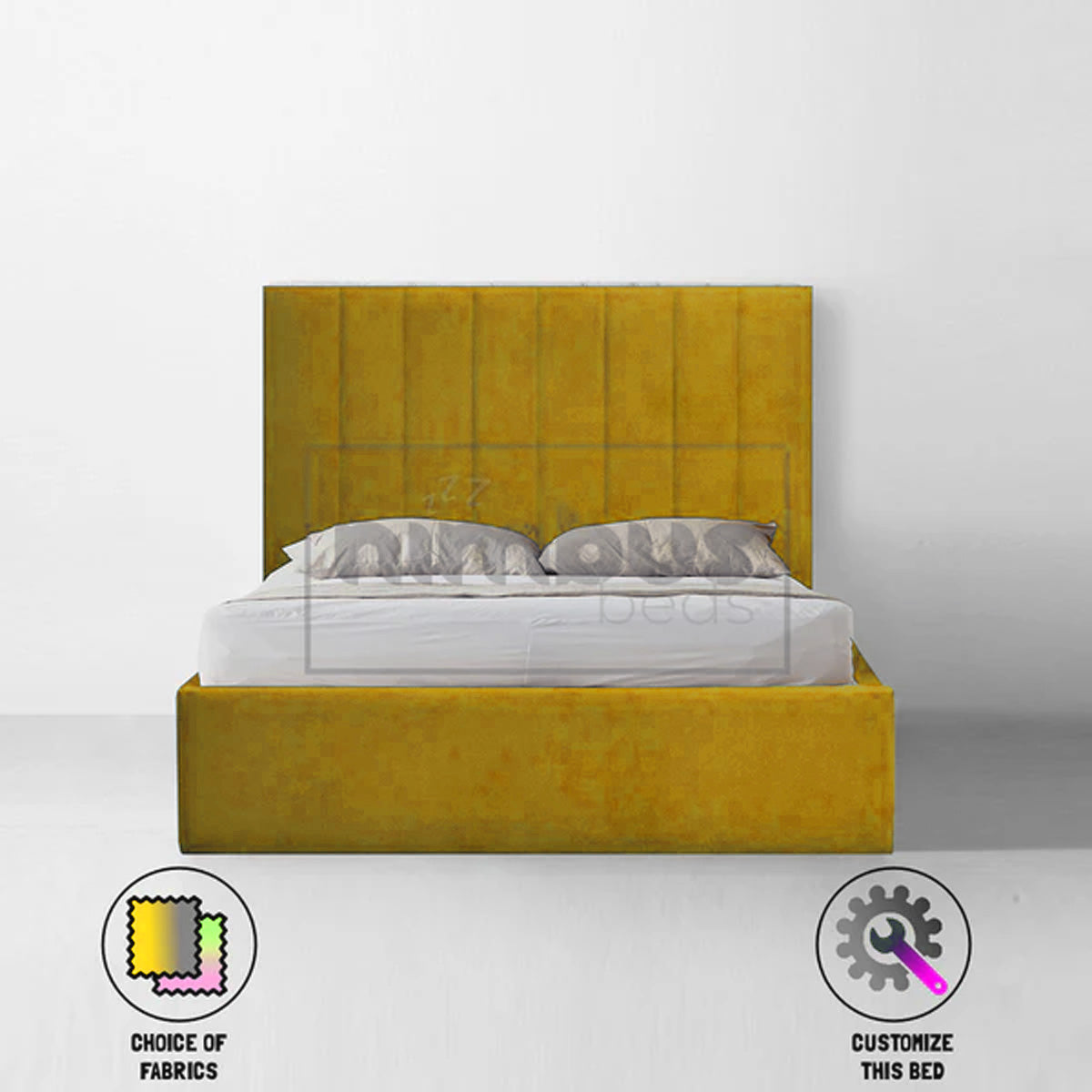 Vertical Panel Bed Frame - Nimbus Beds