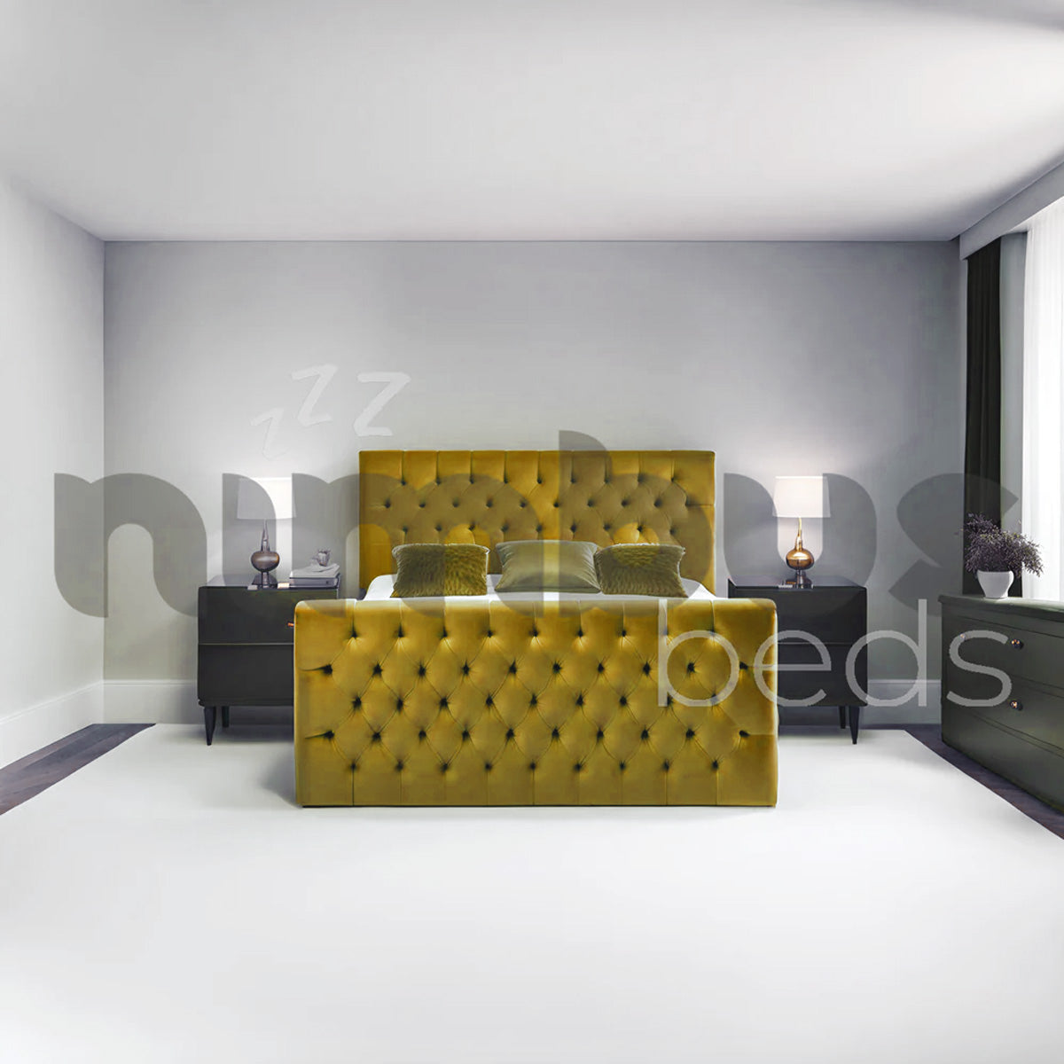 Chesterfield Luxury Bed Frame - Nimbus Beds