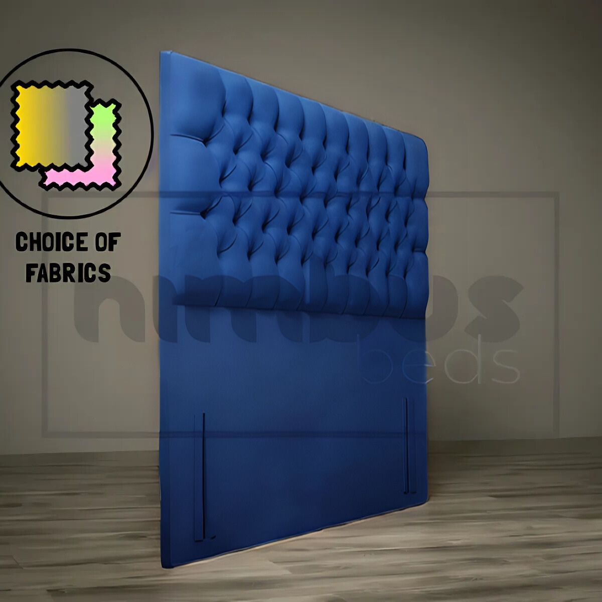 Floor Standing Chesterfield Headboard - Nimbus Beds