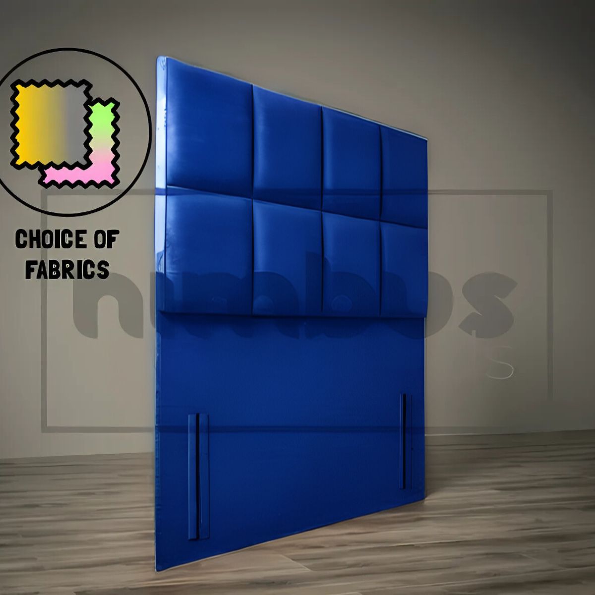 Floor Standing 8 Square Headboard - Nimbus Beds
