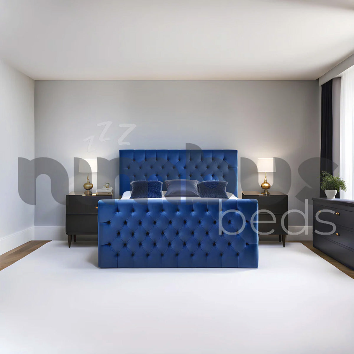 Chesterfield Luxury Bed Frame - Nimbus Beds