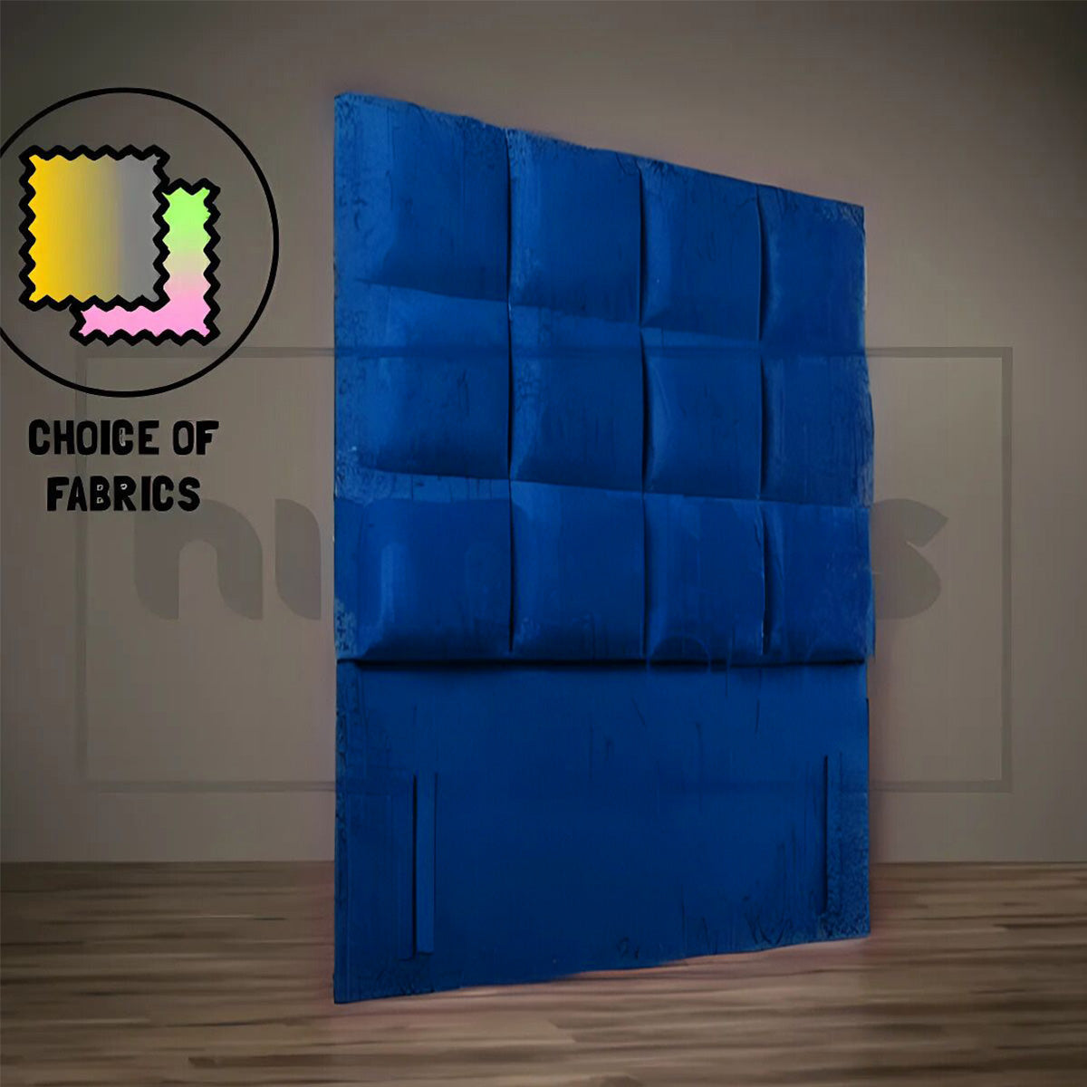 Floor Standing 12 Square Headboard - Nimbus Beds