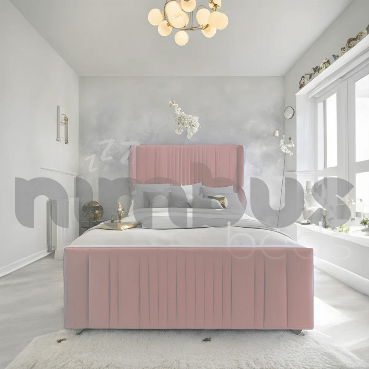Rio Bed Frame (with Wings) - Nimbus Beds