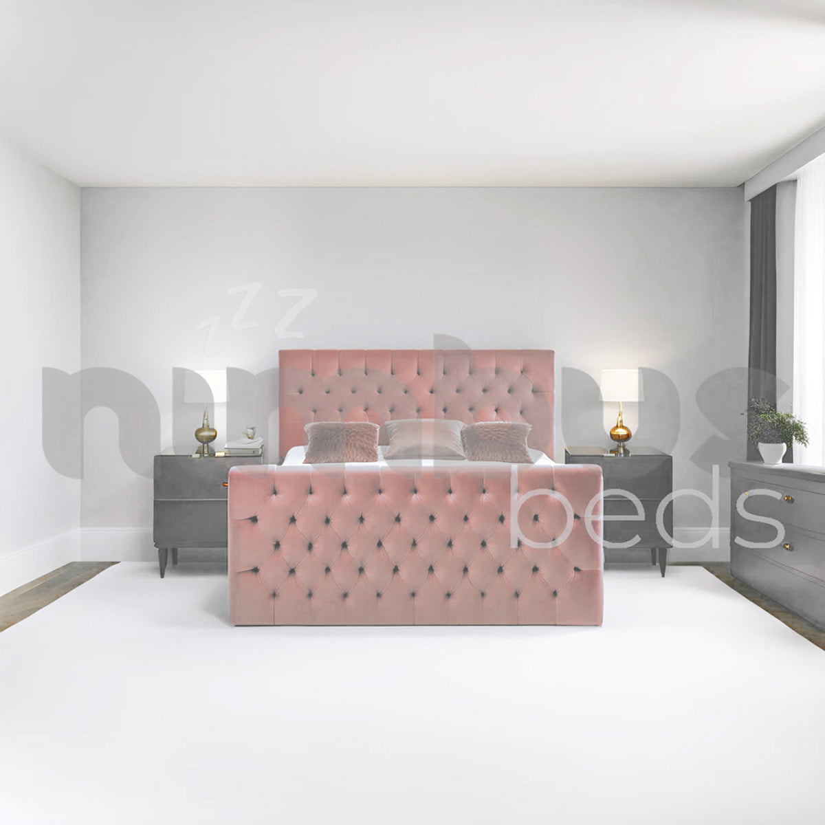 Chesterfield Luxury Bed Frame - Nimbus Beds