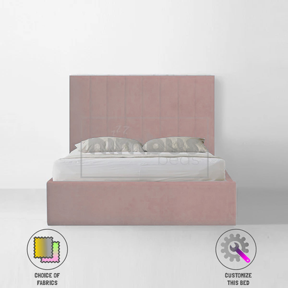 Vertical Panel Bed Frame - Nimbus Beds