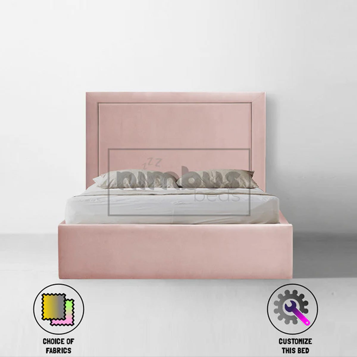 Charlie Studded Bed Frame - Nimbus Beds