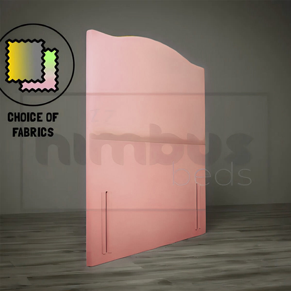 Floor Standing Curve Headboard - Nimbus Beds