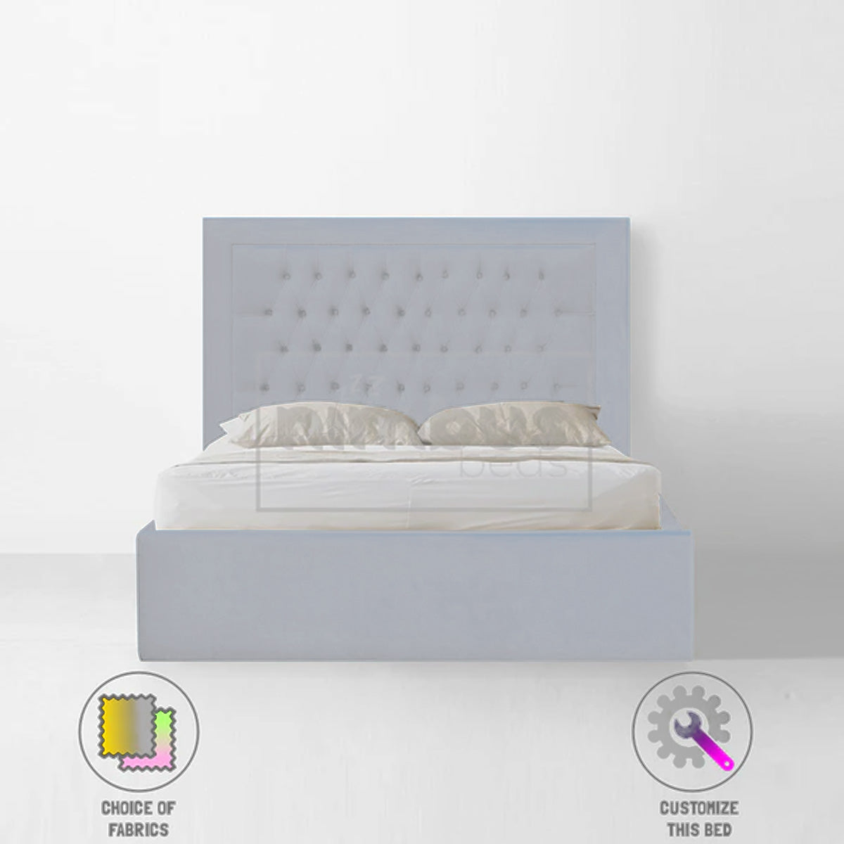 Chesterfield Bumper Bed Frame - Nimbus Beds