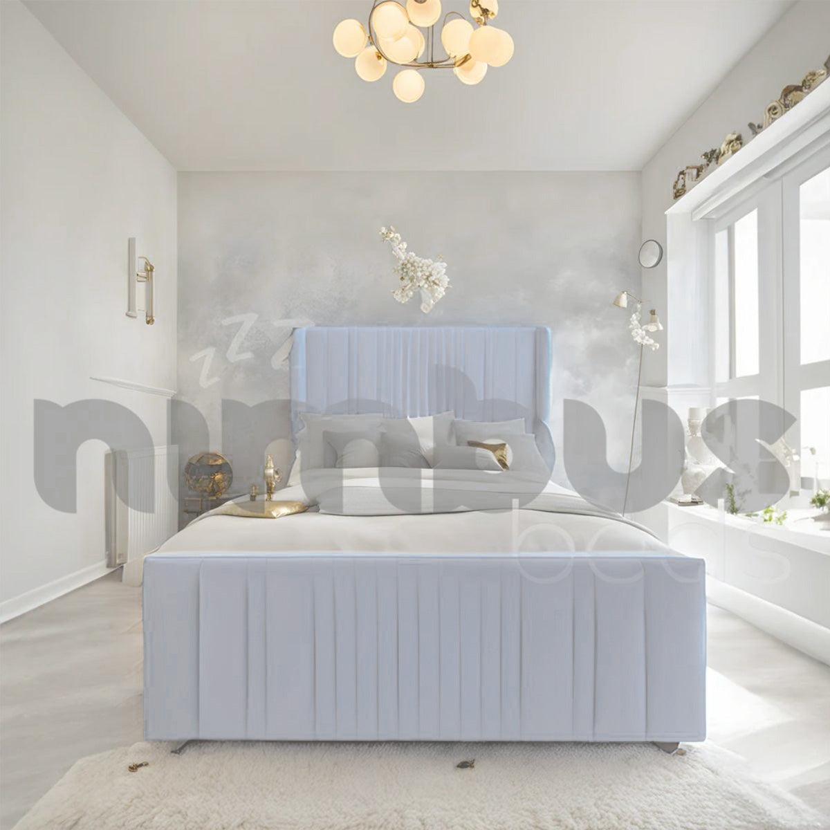 Rio Bed Frame (with Wings) - Nimbus Beds