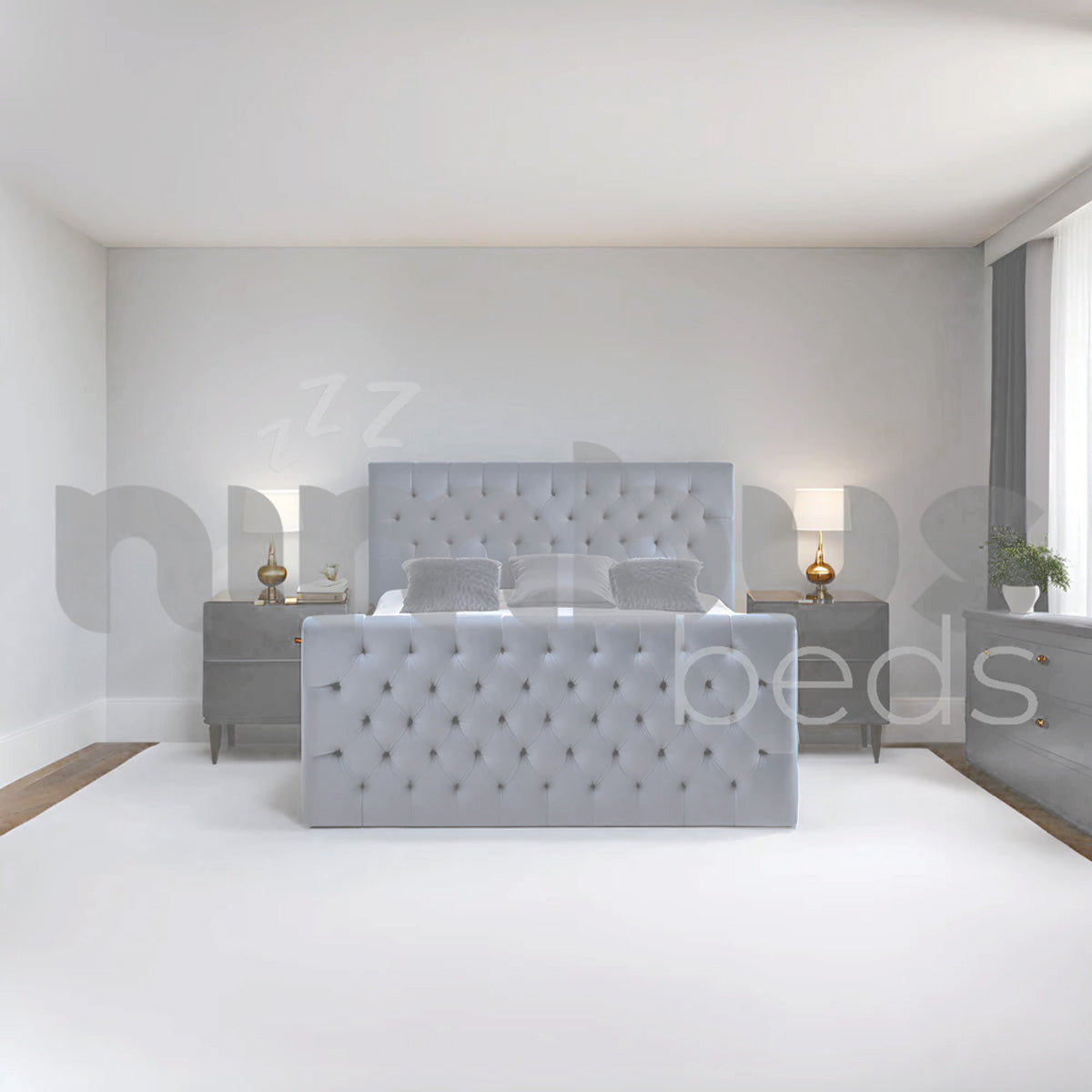 Chesterfield Luxury Bed Frame - Nimbus Beds