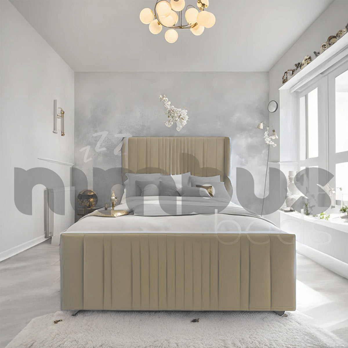 Rio Bed Frame (with Wings) - Nimbus Beds