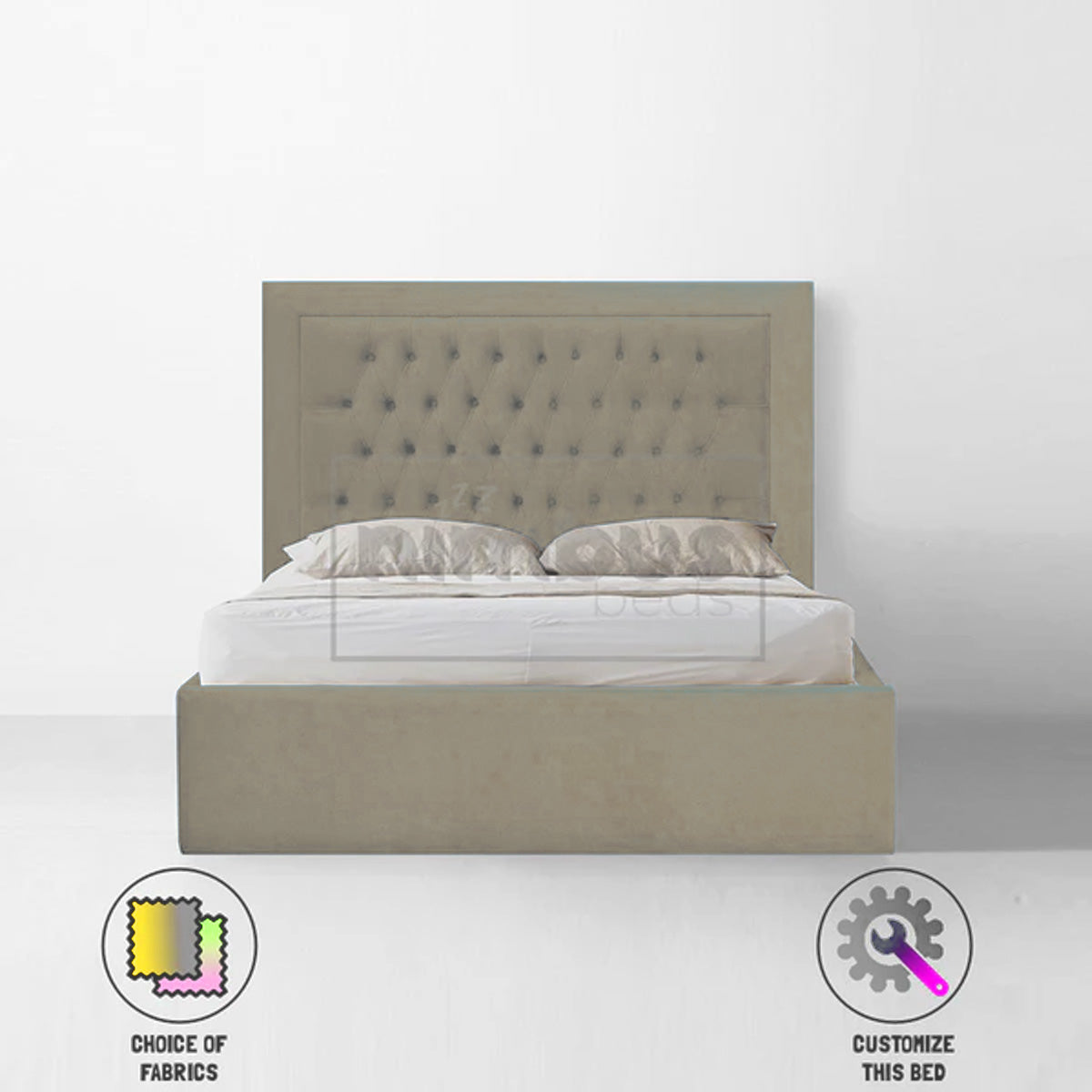 Chesterfield Bumper Bed Frame - Nimbus Beds
