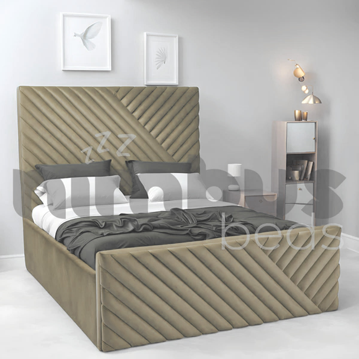 Intense Fraser Bed Frame - Nimbus Beds