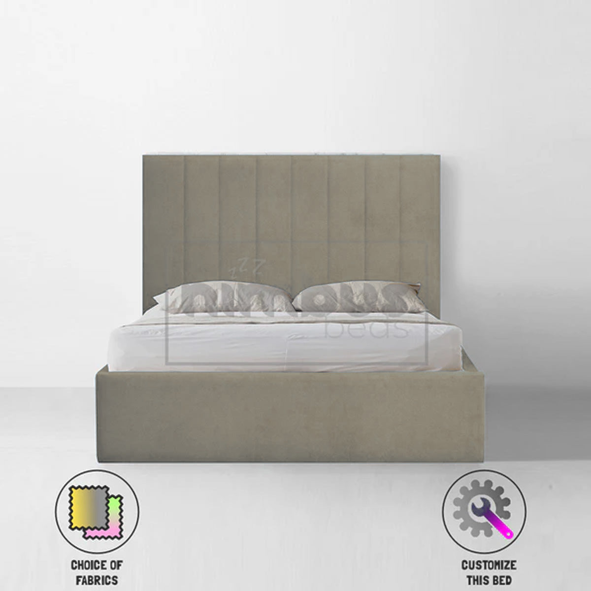 Vertical Panel Bed Frame - Nimbus Beds