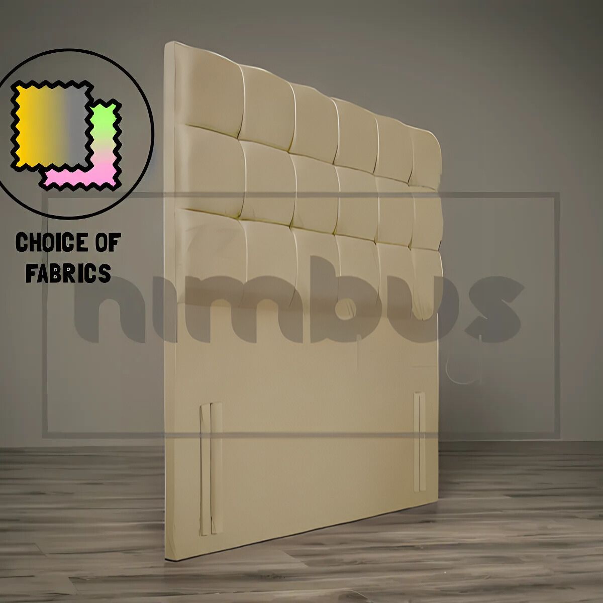 Floor Standing Cube Headboard - Nimbus Beds