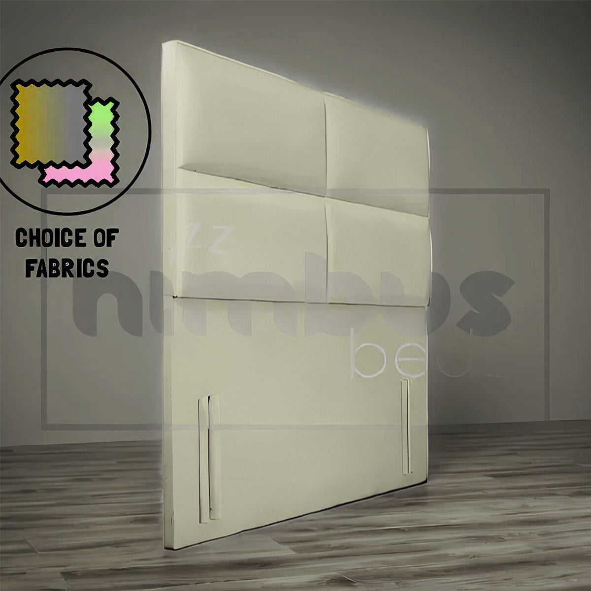 Floor Standing 4 Square Headboard - Nimbus Beds