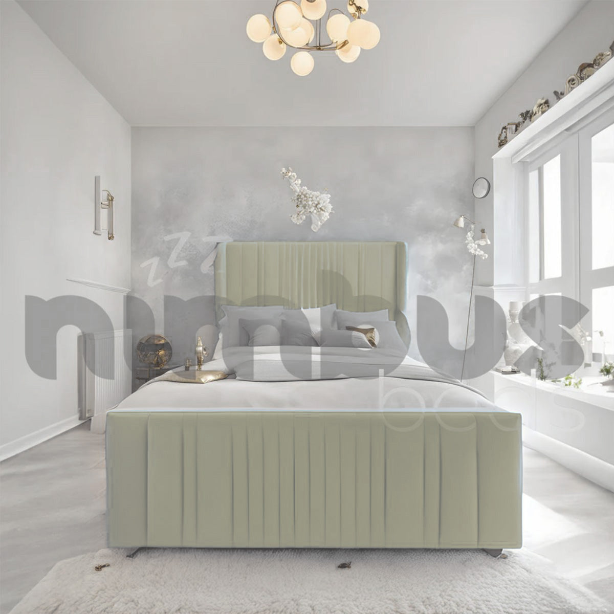 Rio Bed Frame (with Wings) - Nimbus Beds