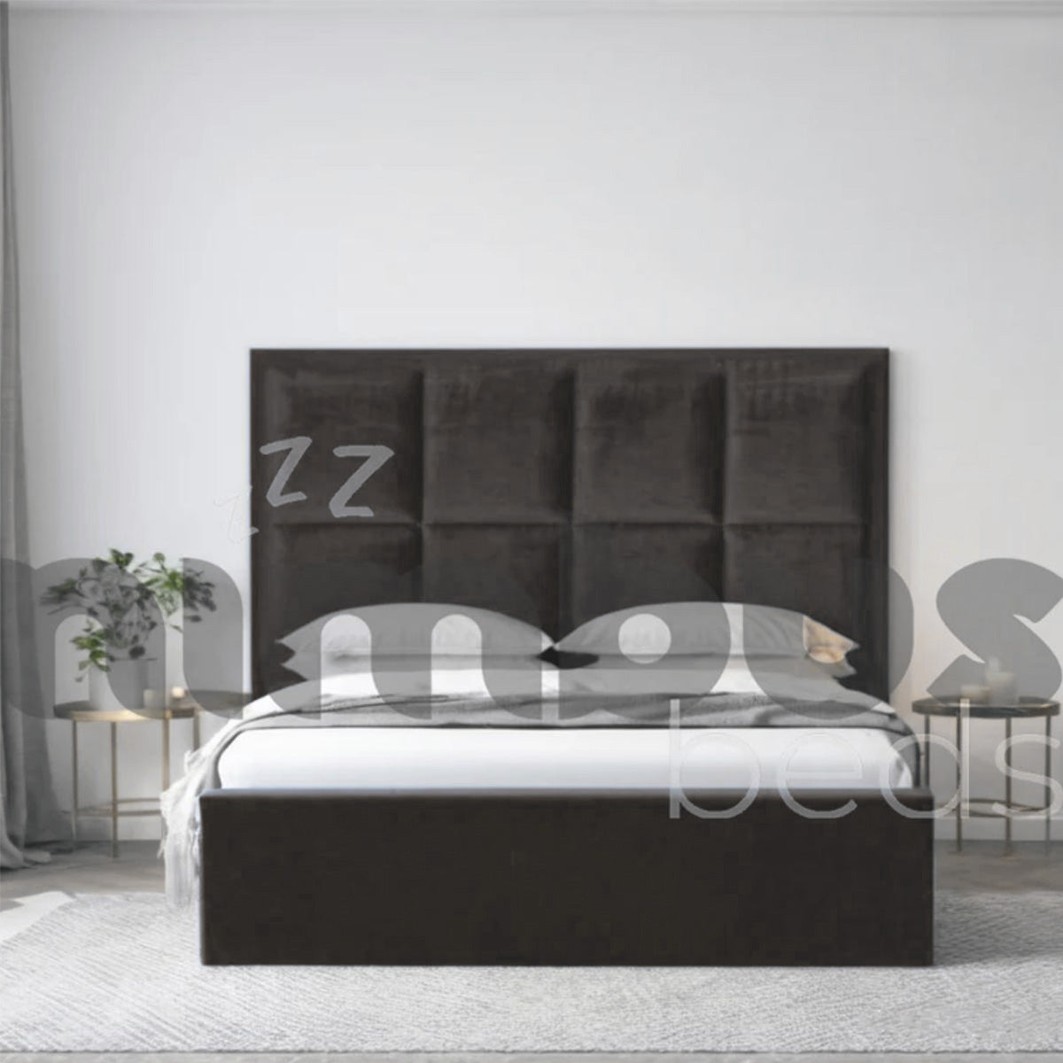 Eight Square Panel Bed Frame - Nimbus Beds