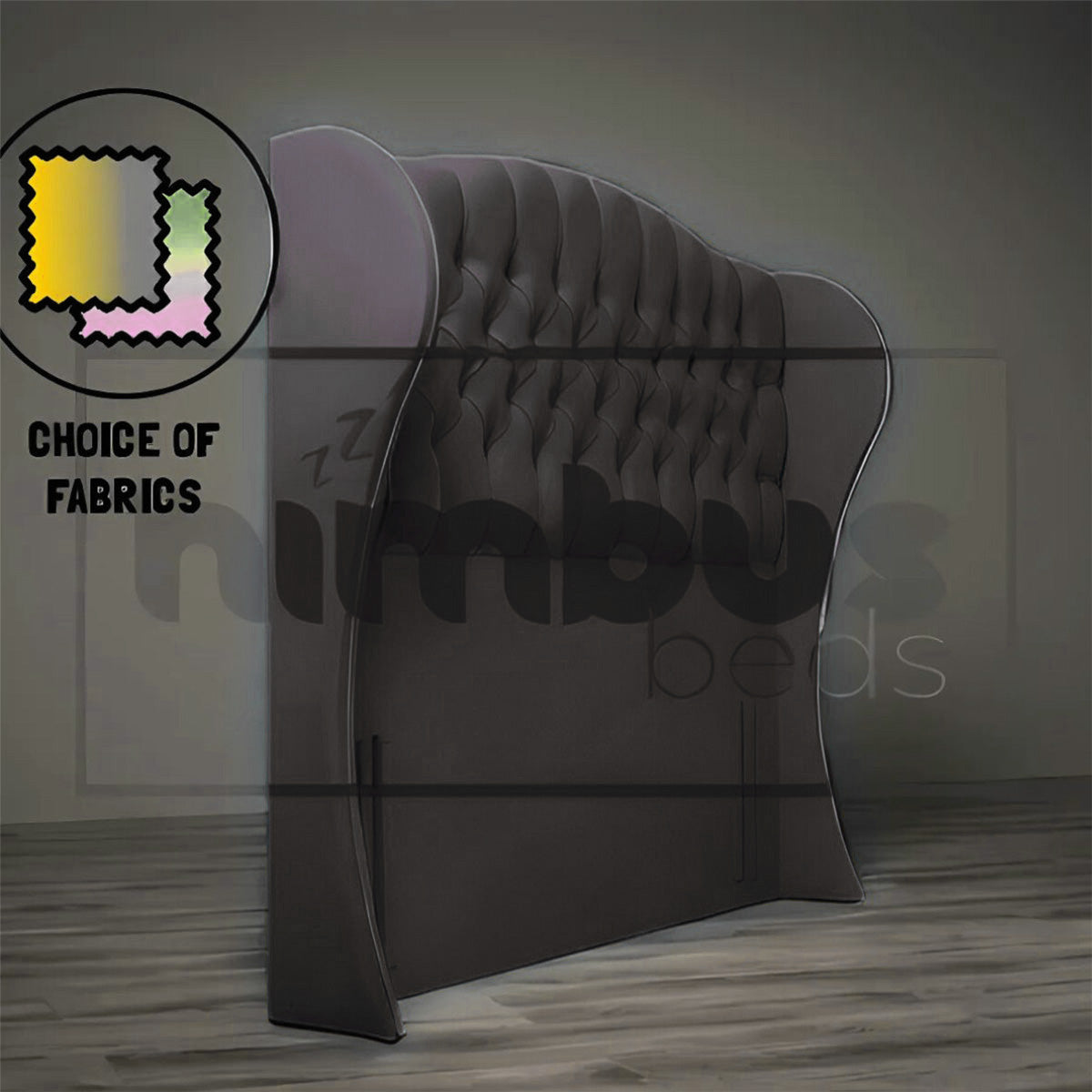 Floor Standing Mayfair Headboard - Nimbus Beds