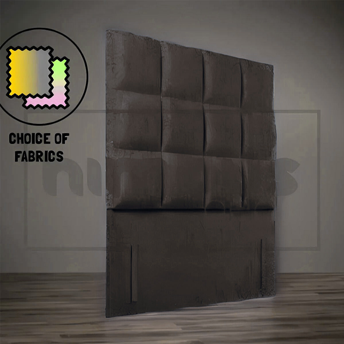 Floor Standing 12 Square Headboard - Nimbus Beds