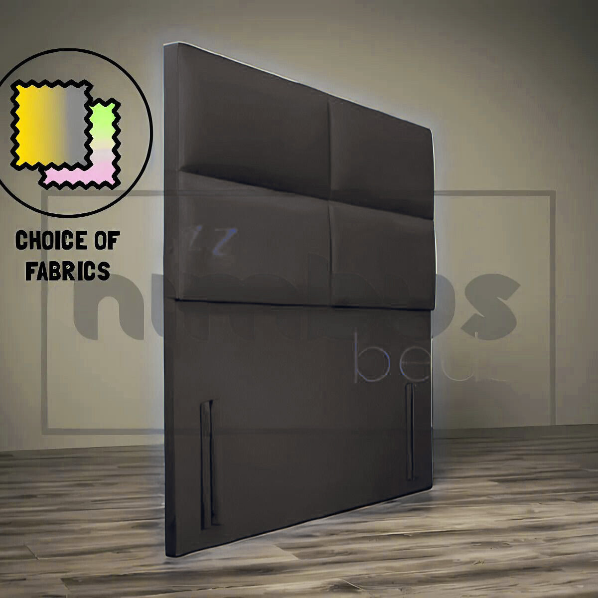 Floor Standing 4 Square Headboard - Nimbus Beds