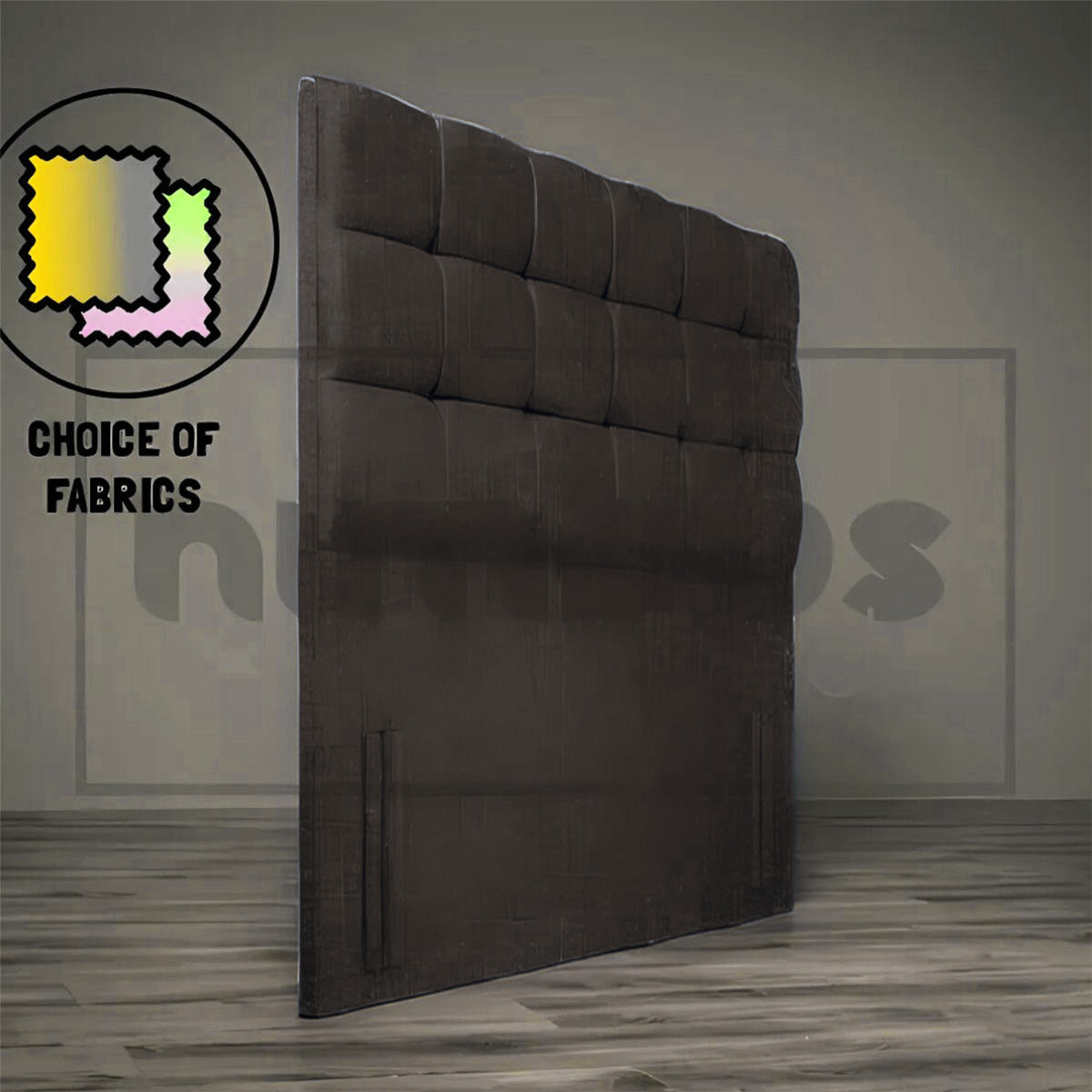 Floor Standing Cube Headboard - Nimbus Beds