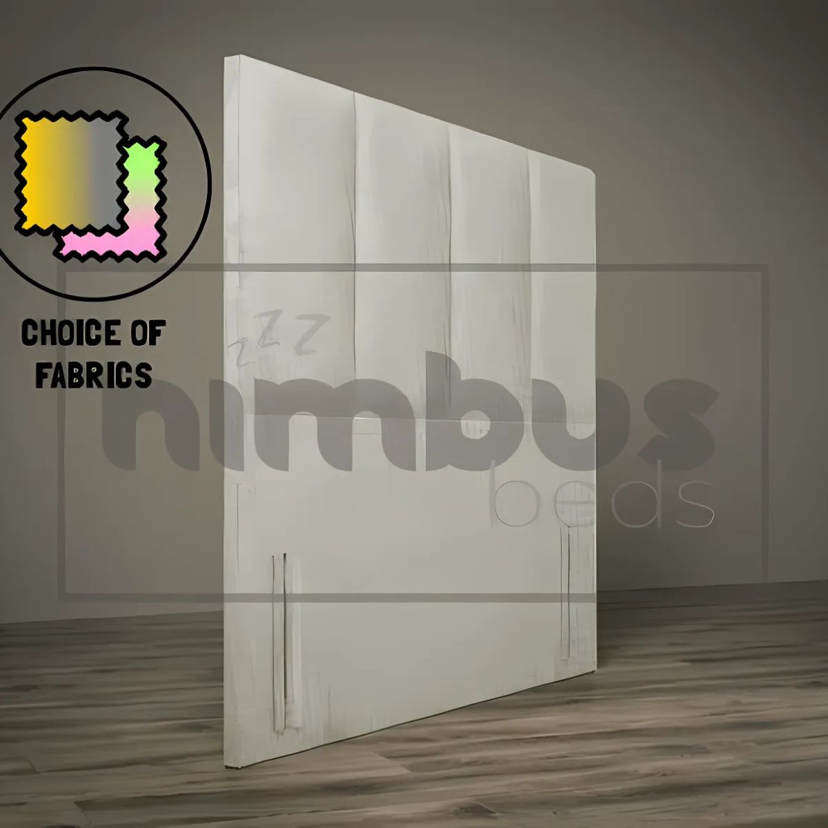 Floor Standing 4 Vertical Headboard - Nimbus Beds