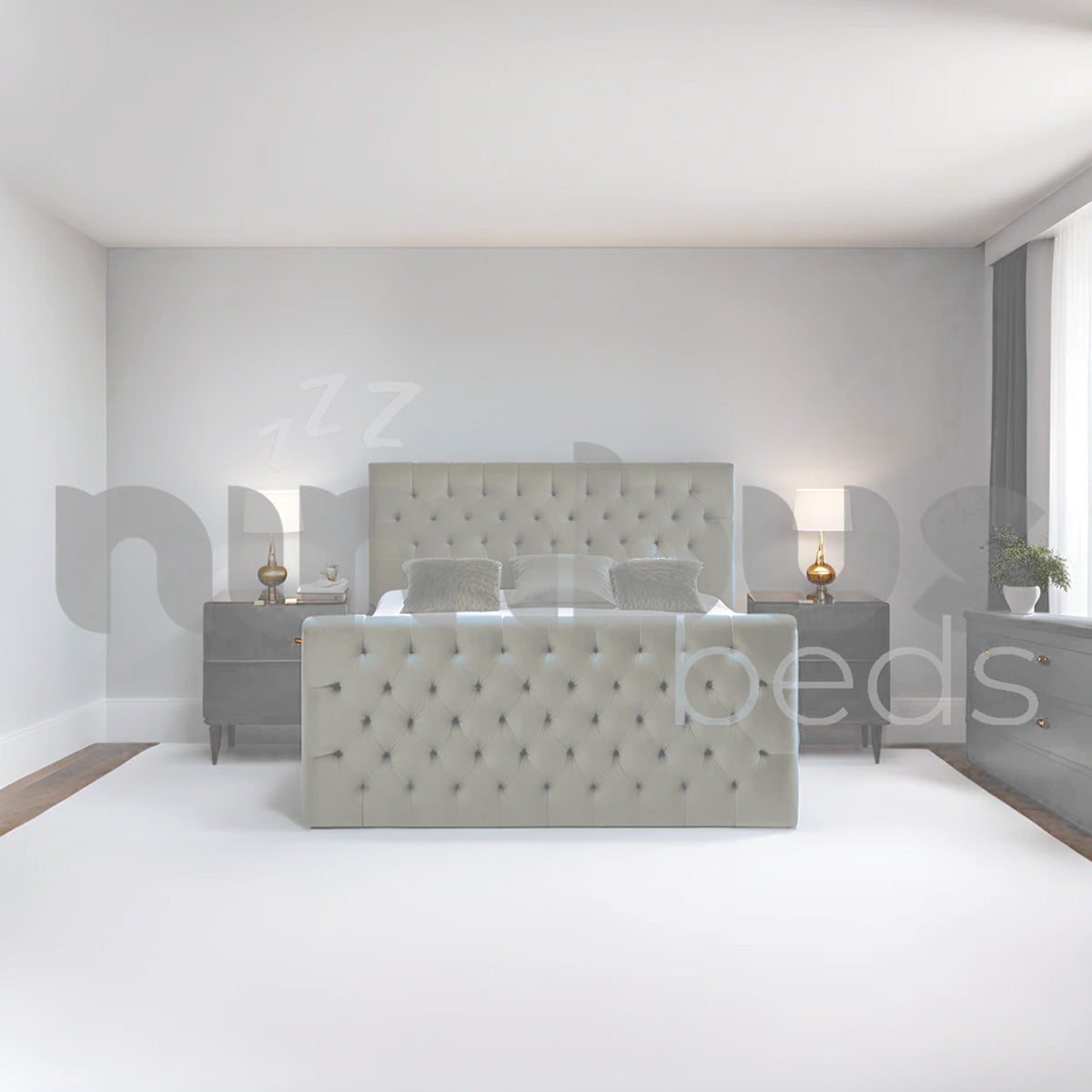 Chesterfield Luxury Bed Frame - Nimbus Beds