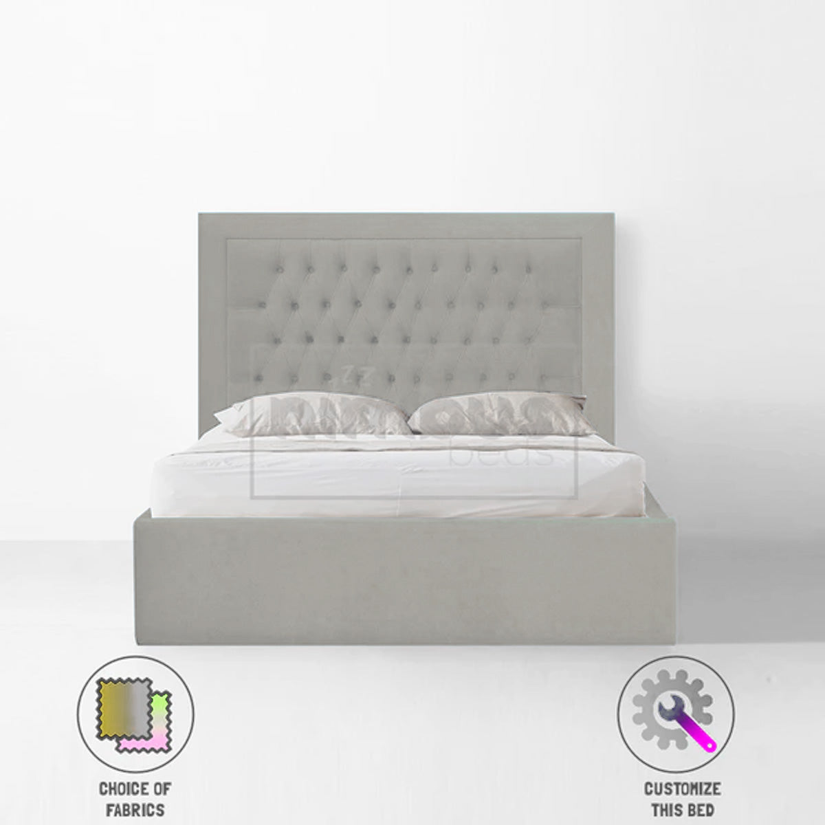 Chesterfield Bumper Bed Frame - Nimbus Beds
