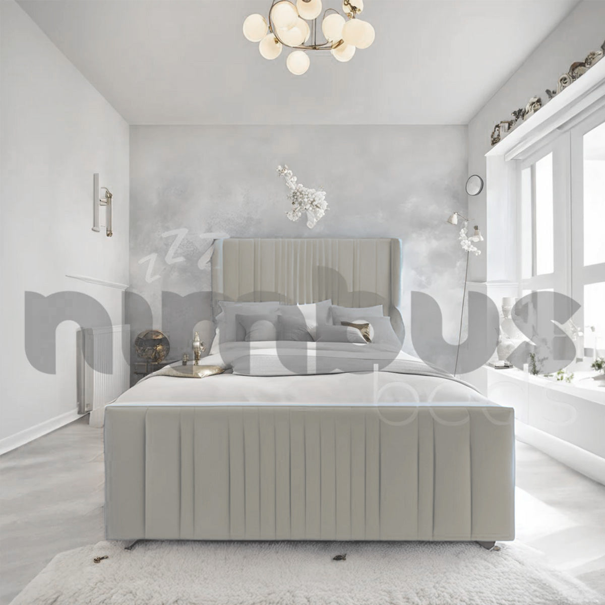 Rio Bed Frame (with Wings) - Nimbus Beds