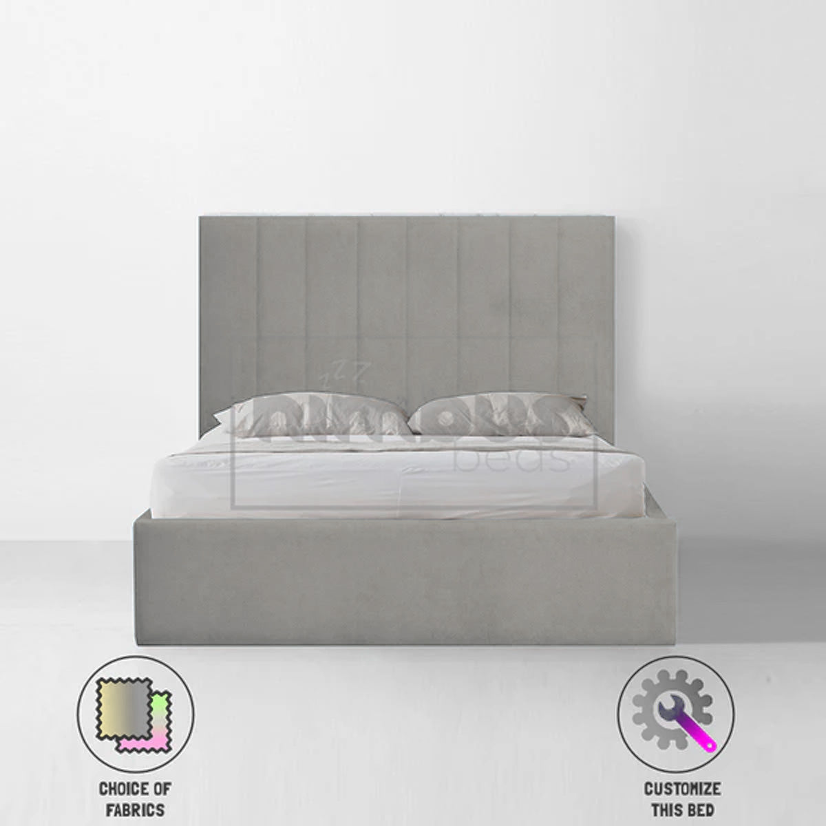 Vertical Panel Bed Frame - Nimbus Beds