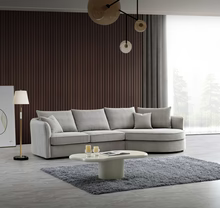 2027 Rubela Corner Chaise Sofa - Pebble Boucle - Nimbus Beds