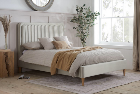 Forth Bed Frame in Warm Stone - Nimbus Beds