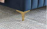 Clyde Bed Frame in Midnight Blue - Nimbus Beds