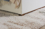Tay Bed Frame in White Boucle - Nimbus Beds