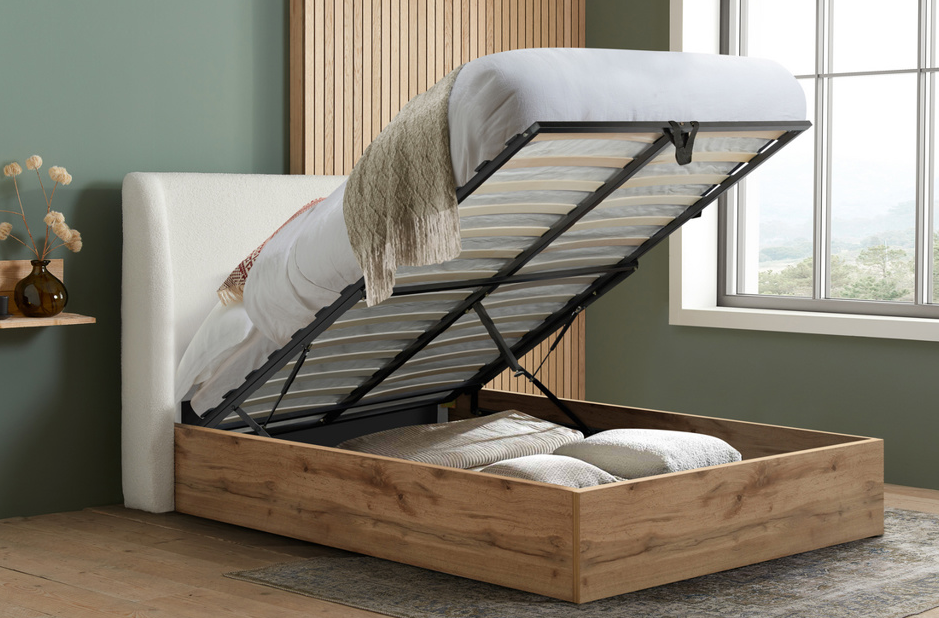 Zanden OTTOMAN WHITE+Natural - Nimbus Beds