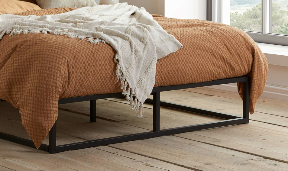 JASON Platform Black Metal Base - Nimbus Beds