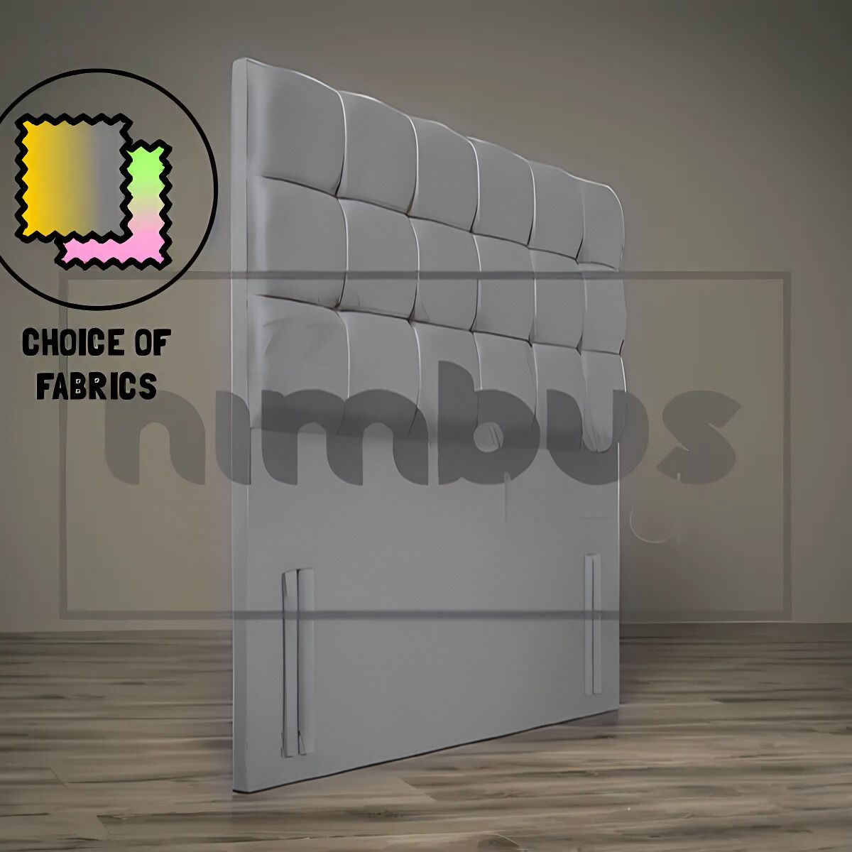 Floor Standing Cube Headboard - Nimbus Beds
